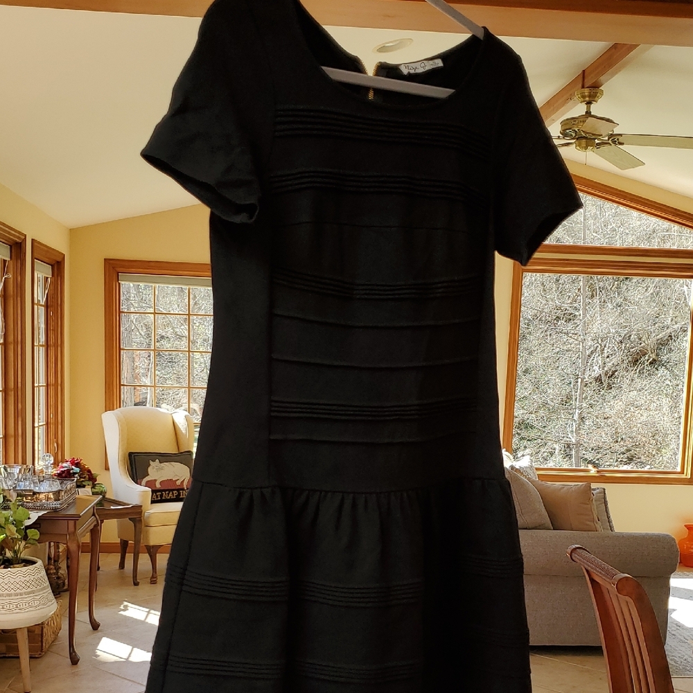 Eliza J Elegant Black Dress